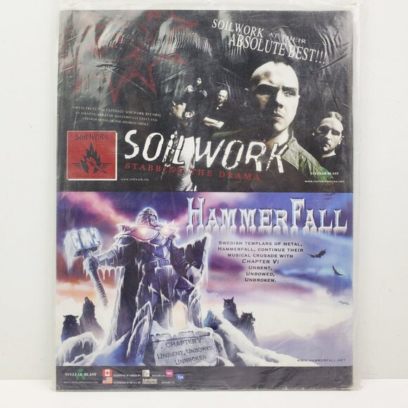 Black Sabbath Ozzy Osbourne Magazine BW&BK Ozzfest VTG 2005 Heavy Metal Sealed - Picture 2 of 9